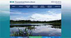 Desktop Screenshot of fountainheadhotels.com